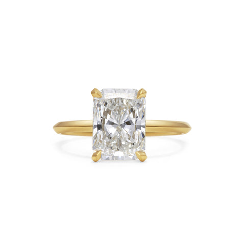 Rachel Boston Radiant Cut Diamond Solitaire Ring