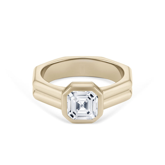 Roxanne Rajcoomar-Hadden Asscher Cut Diamond Milestone Ring | The Cut London